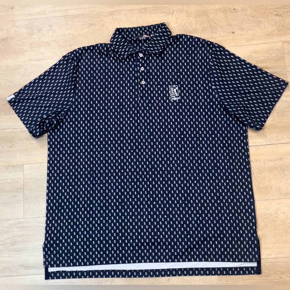 RLX Ralph Lauren Men’s Pineapple TPC Sawgrass Performance Polo Size XL